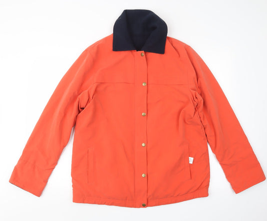 Womens UK Size 14 Marks and Spencer Orange Jacket
