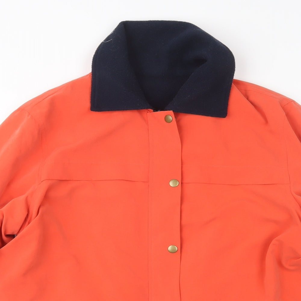 Womens UK Size 14 Marks and Spencer Orange Jacket