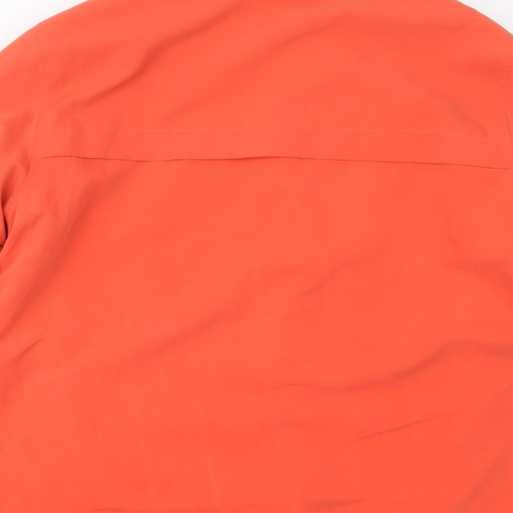 Womens UK Size 14 Marks and Spencer Orange Jacket