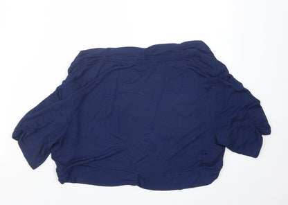 Womens UK Size 14 Per Una Blue Jacket