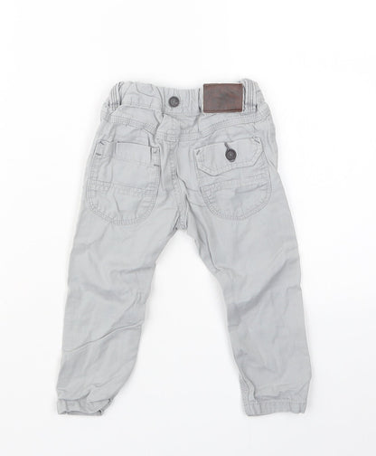 NEXT Boys Grey   Capri Trousers Size 9-12 Months