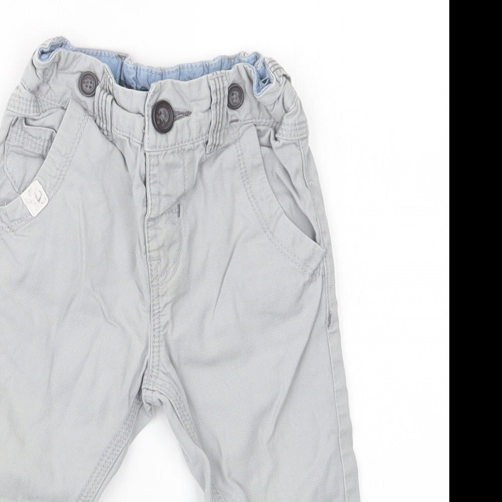NEXT Boys Grey   Capri Trousers Size 9-12 Months