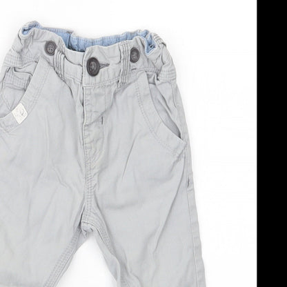 NEXT Boys Grey   Capri Trousers Size 9-12 Months