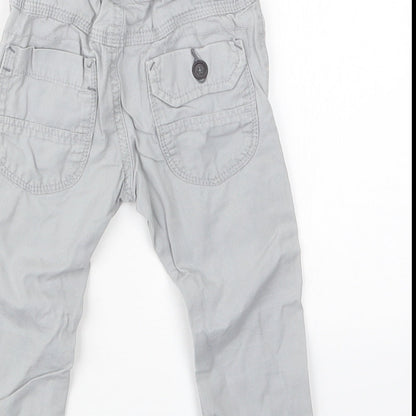 NEXT Boys Grey   Capri Trousers Size 9-12 Months