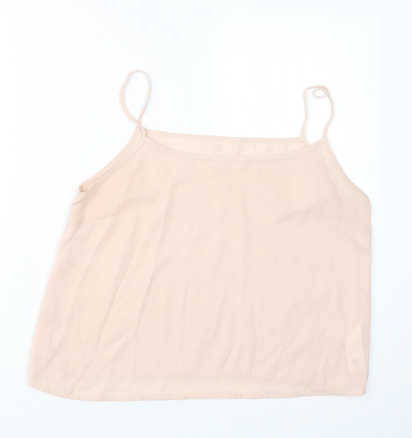 Womens UK Size 12 New Look Pink Camisole T-Shirt