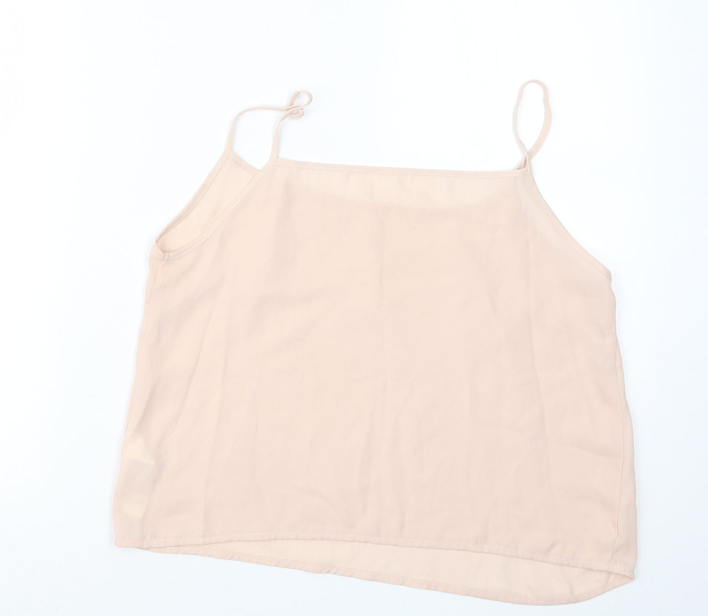 Womens UK Size 12 New Look Pink Camisole T-Shirt
