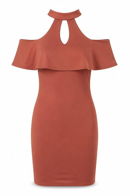 River Island Womens Brown   Bodycon  Size 12