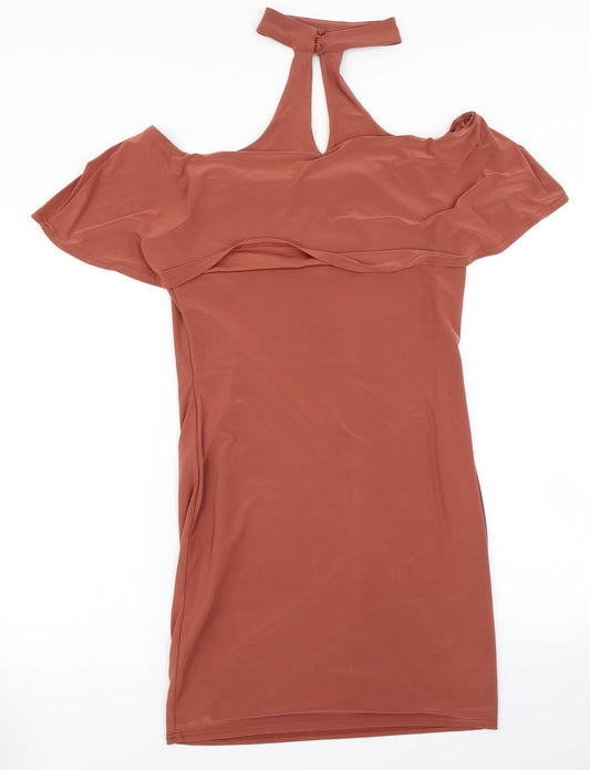 River Island Womens Brown   Bodycon  Size 12