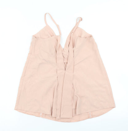 Womens UK Size 8 ASOS Pink Camisole Blouse