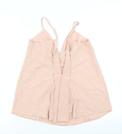 Womens UK Size 8 ASOS Pink Camisole Blouse