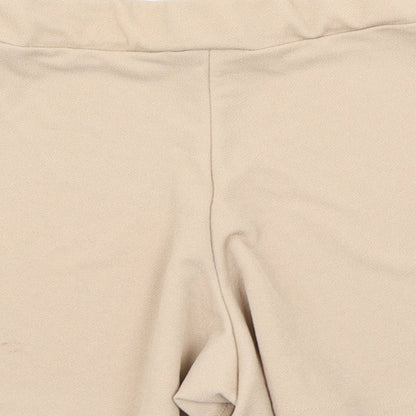 PRETTYLITTLETHING Girls Beige   Hot Pants Shorts Size 4 Years