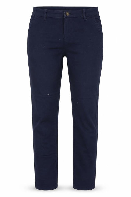 Front view of Love Jeans women’s blue denim skinny jeans, size UK 10, 26-inch leg
