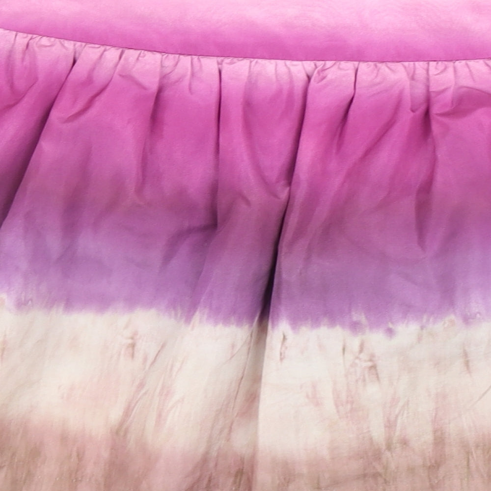 Adam Womens Pink   Flare Skirt Size 8  - Tie Dye