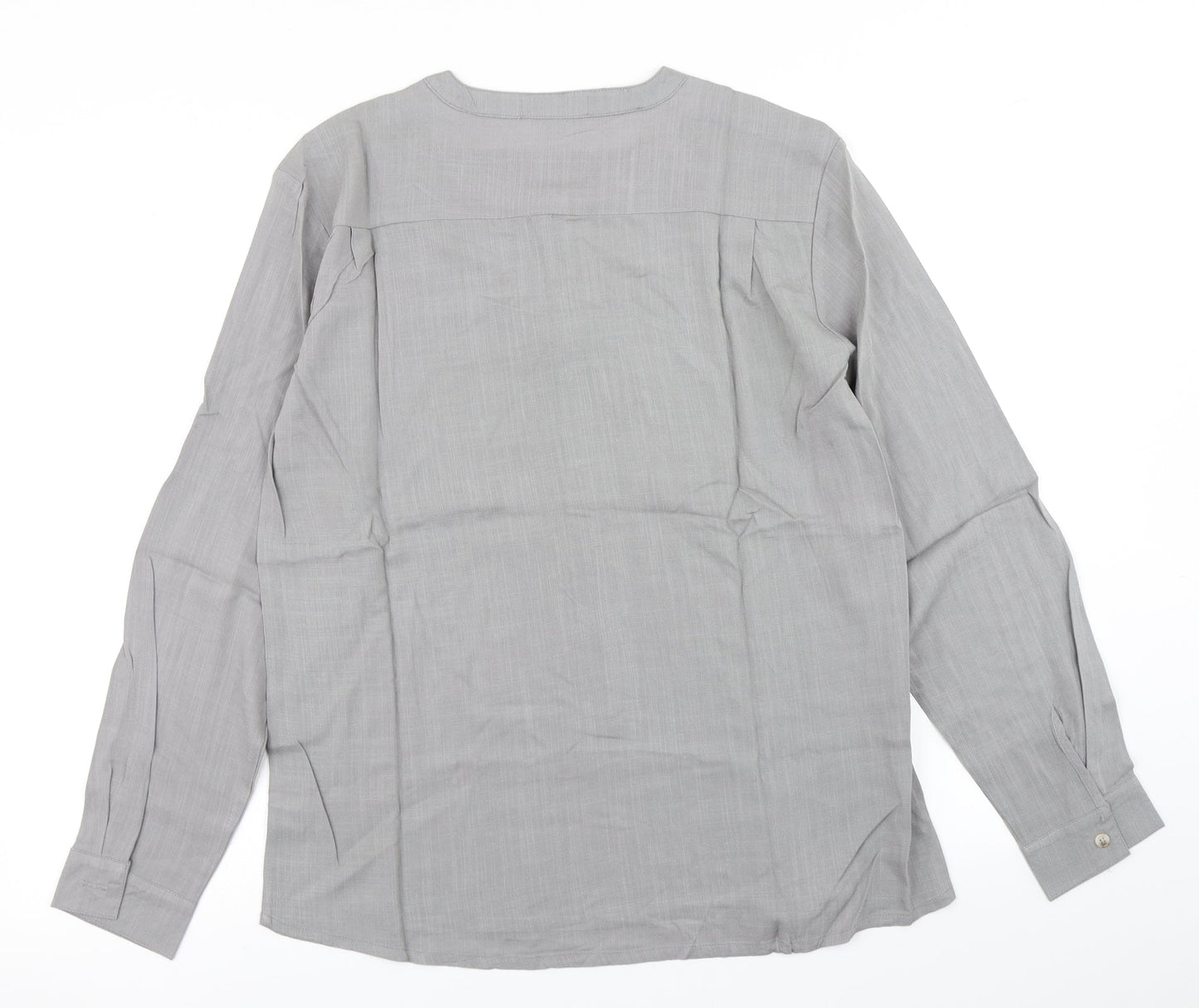 Reverb Mens Grey    Button-Up Size S