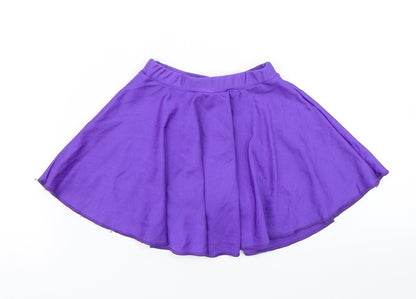 1st Position Girls Purple   Flare Skirt Size 2 Years
