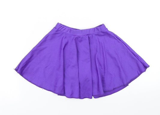 1st Position Girls Purple   Flare Skirt Size 2 Years
