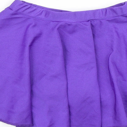 1st Position Girls Purple   Flare Skirt Size 2 Years
