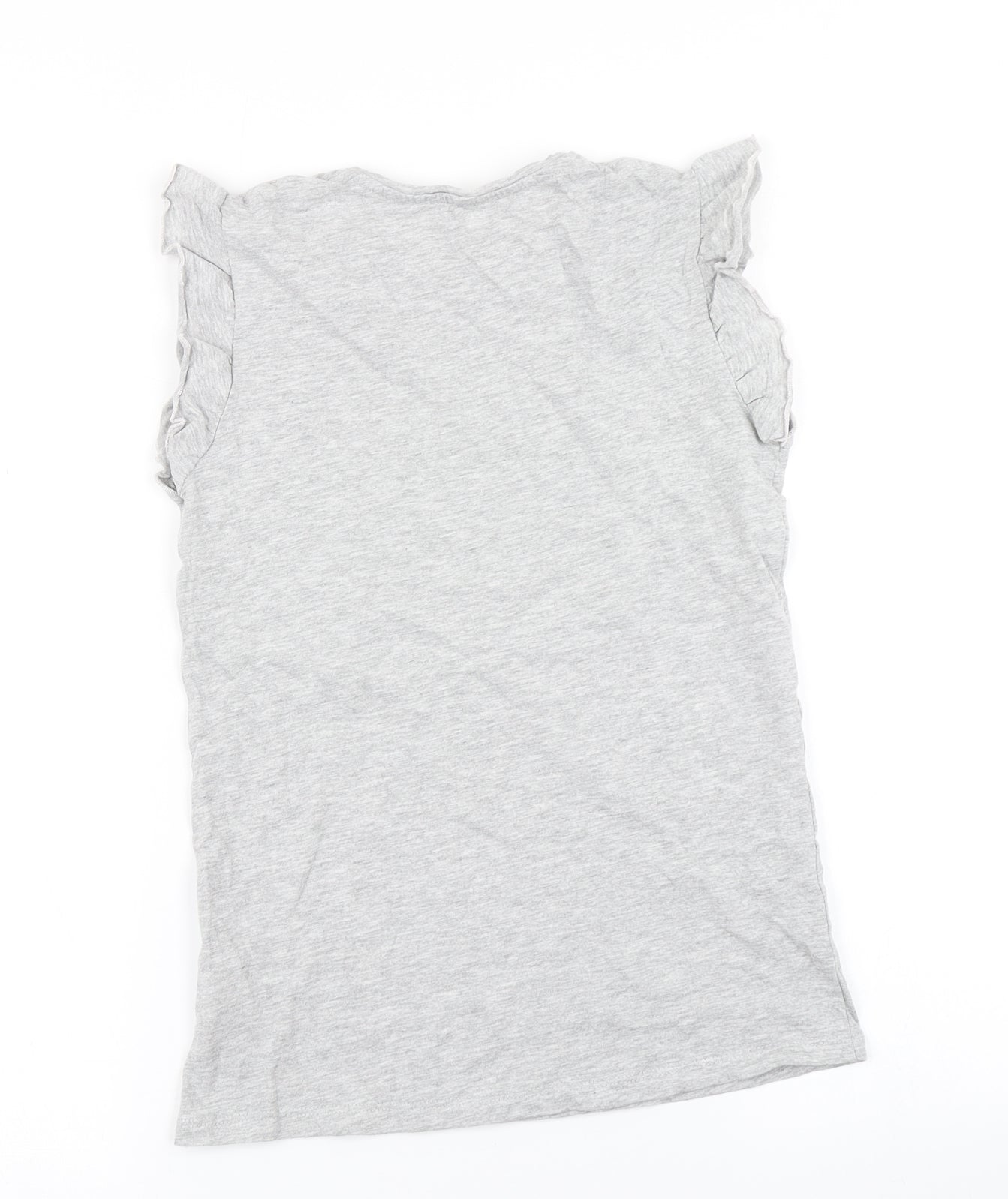 La Redoute Girls Grey   Basic T-Shirt Size 12 Years