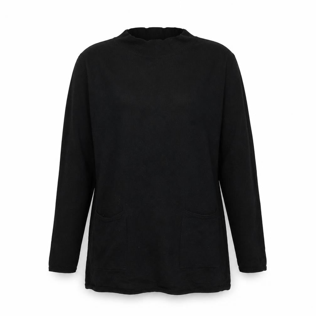 Capsule Womens Black Pullover Jumper Size 12