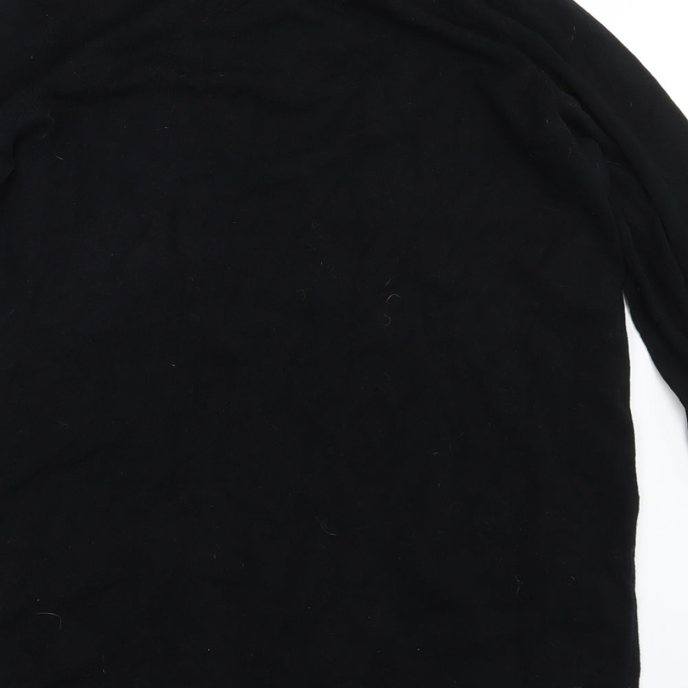 Womens UK Size 12 Capsule Black Pullover Jumper