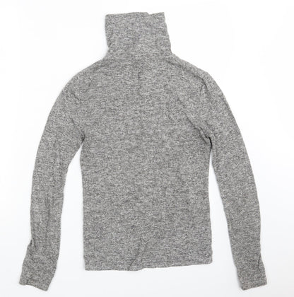 Womens UK Size S FOREVER 21 Grey Pullover Sweatshirt