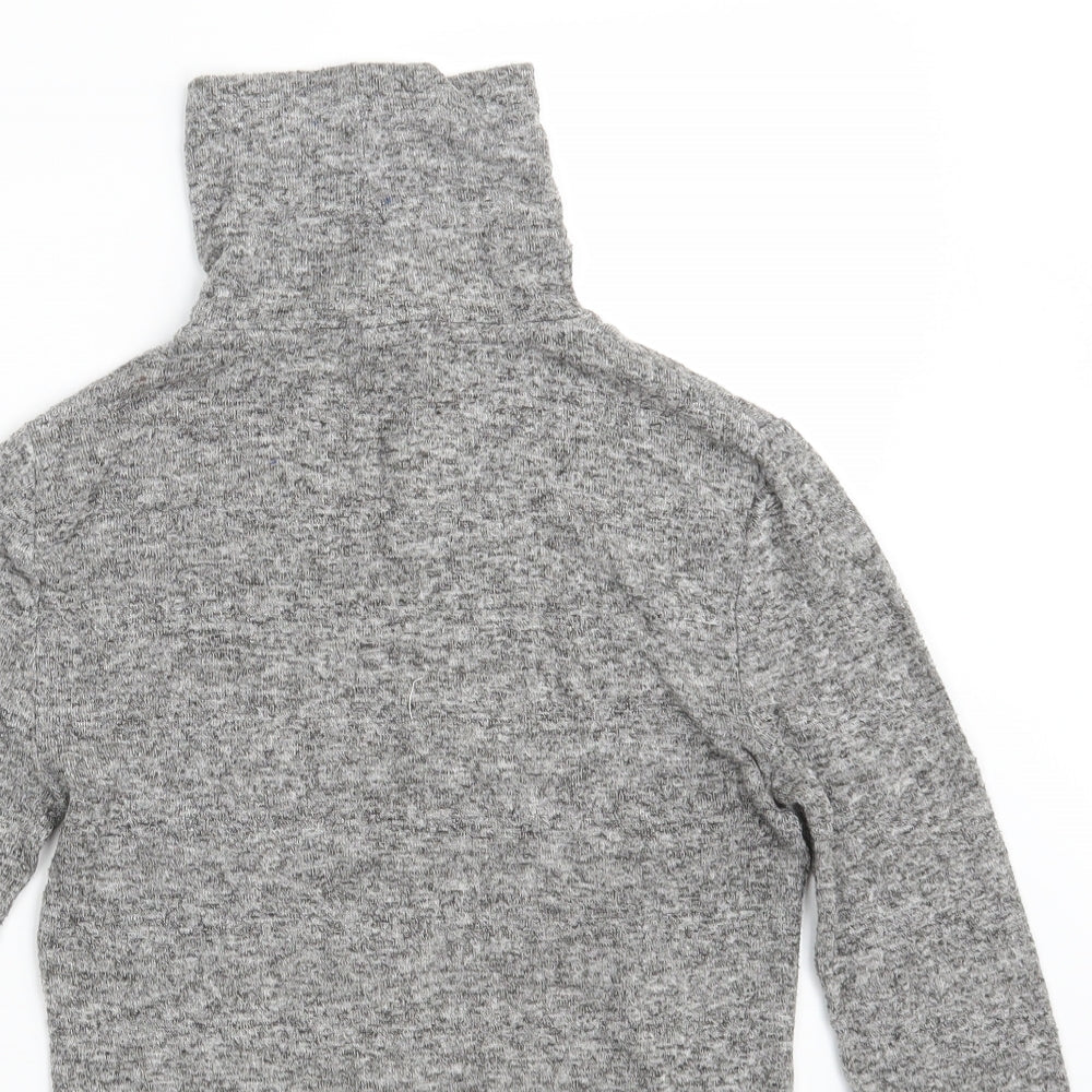 Womens UK Size S FOREVER 21 Grey Pullover Sweatshirt