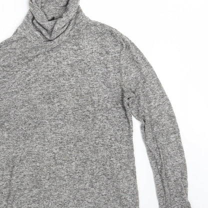 Womens UK Size S FOREVER 21 Grey Pullover Sweatshirt