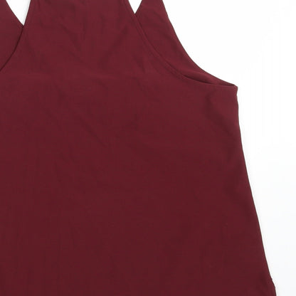 New Look Womens Purple   Basic Blouse Size 14