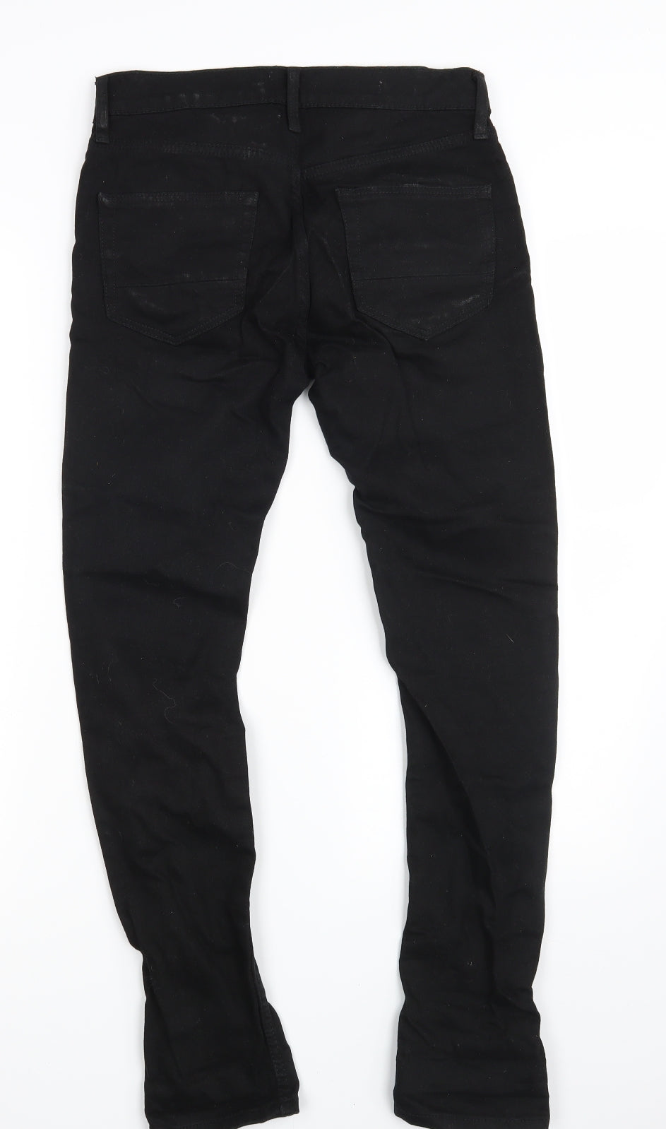 Mens UK Size 28 in Topman Slim Fit Skinny Black Jeans
