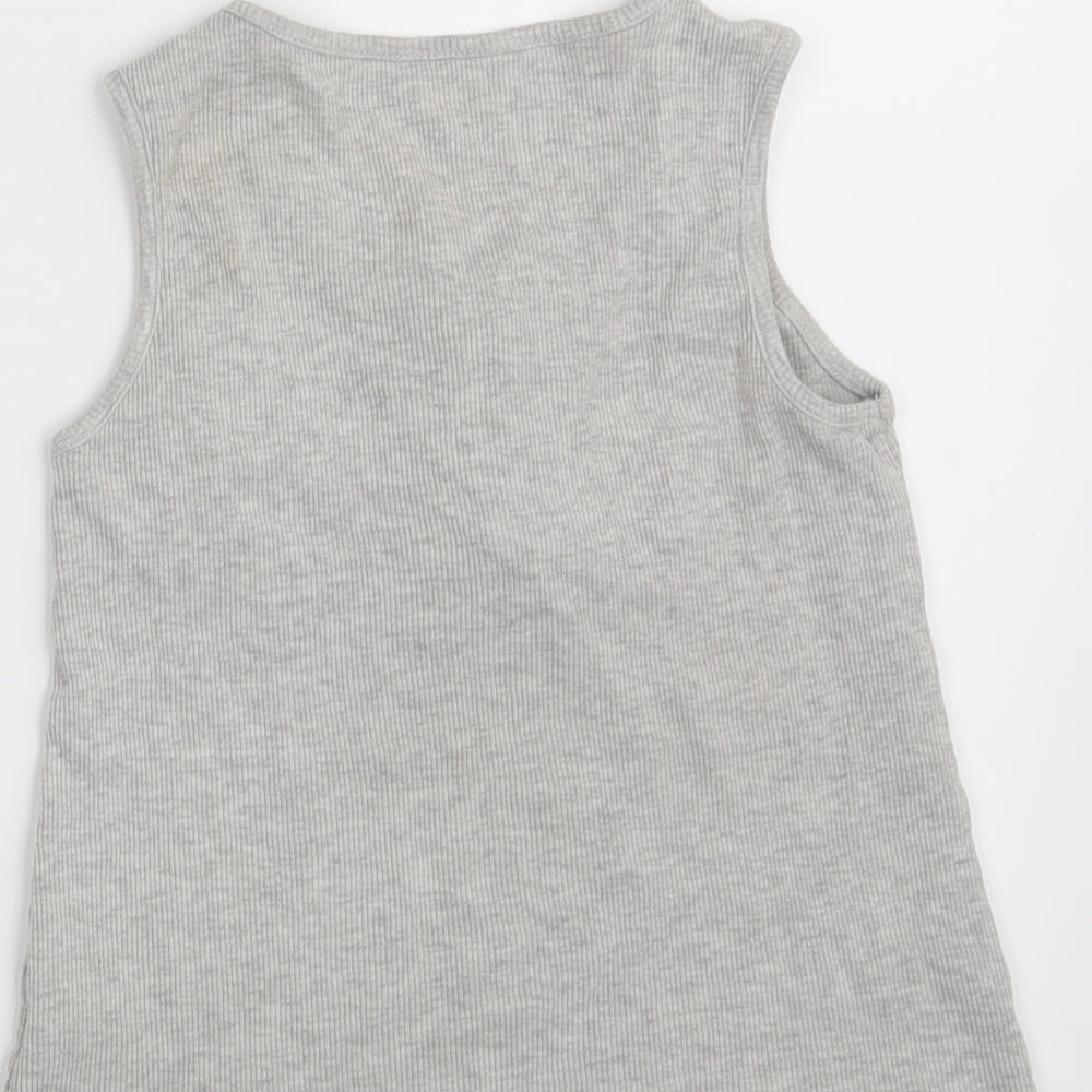 George Girls Grey   Vest Sweatshirt Size 7-8 Years