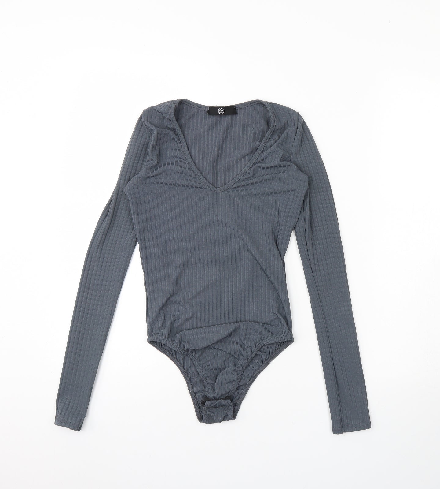 Missguided Womens Blue   Bodysuit One-Piece Size 4