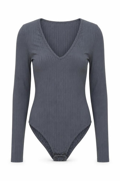 Womens UK Size 4 Missguided One-Piece Blue Bodysuit