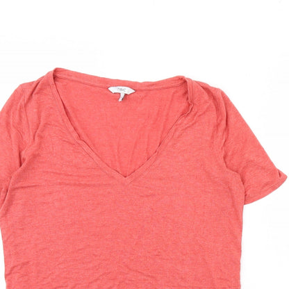 Womens UK Size 10 NEXT Red Basic Tank