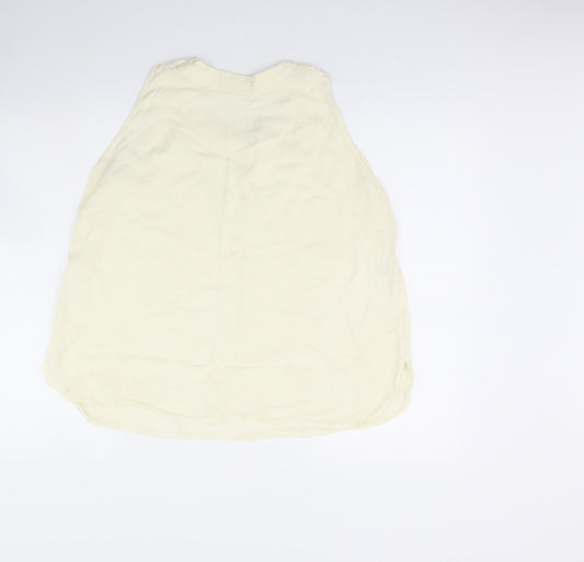 Nightingales Womens Yellow   Basic Tank Size L