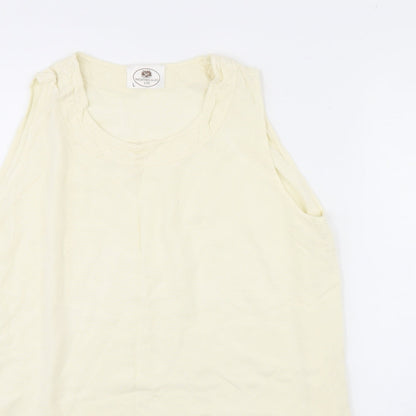 Nightingales Womens Yellow   Basic Tank Size L