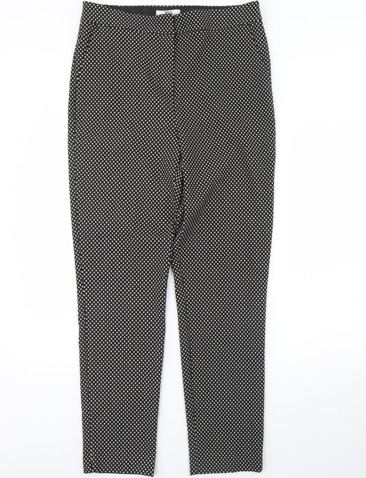 Womens UK Size 14 Dorothy Perkins Regular Fit  Black Trousers