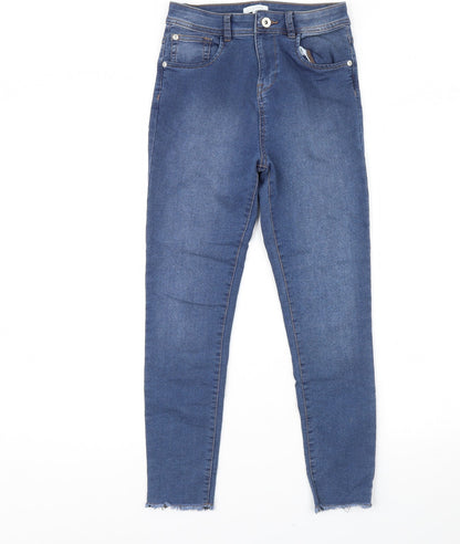 Blue Zoo Girls Blue  Denim Skinny Jeans Size 12 Years
