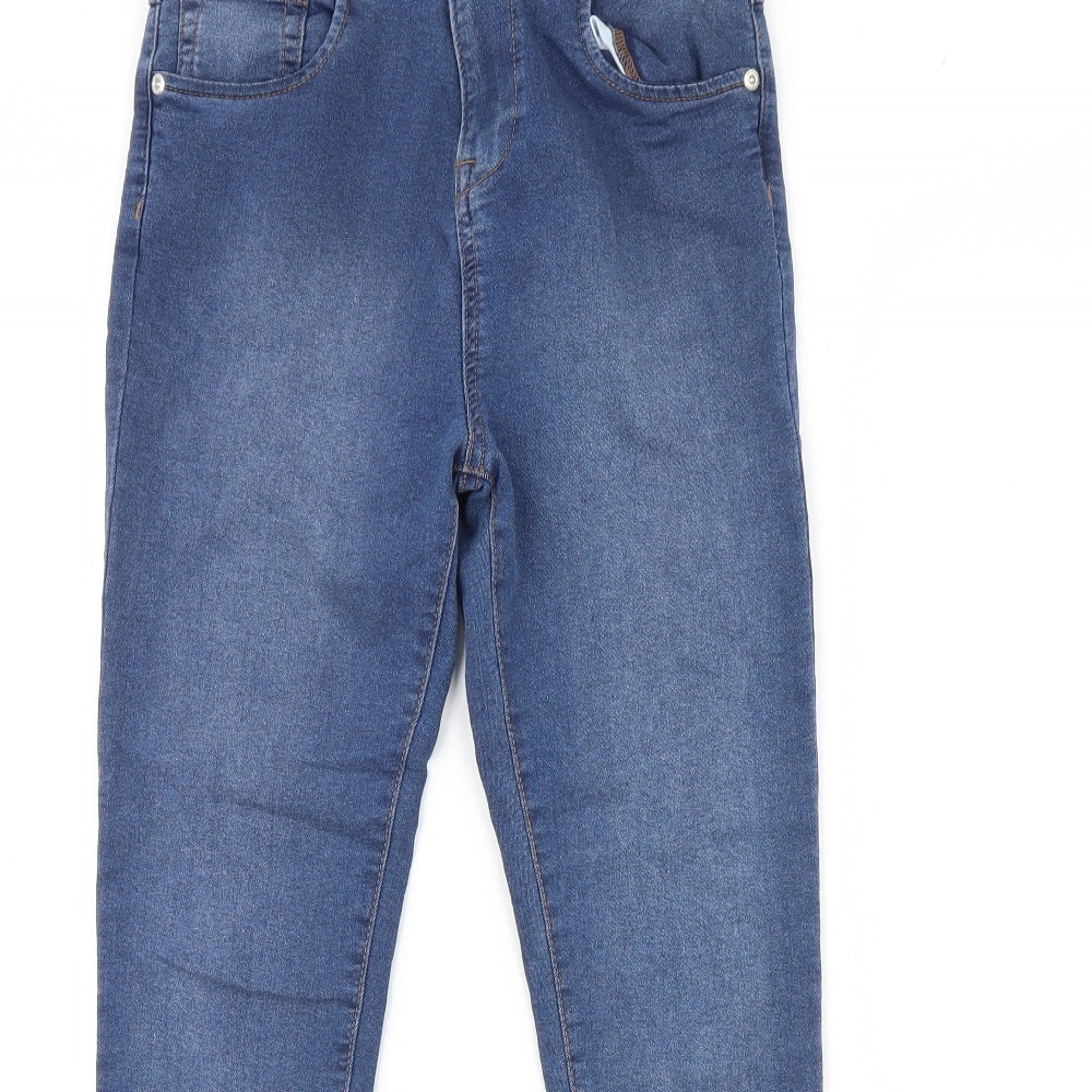 Blue Zoo Girls Blue  Denim Skinny Jeans Size 12 Years