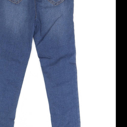 Blue Zoo Girls Blue  Denim Skinny Jeans Size 12 Years