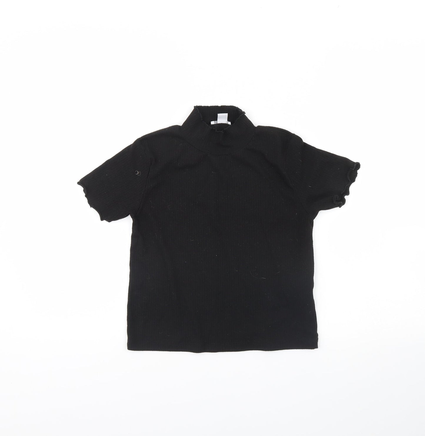 Primark Girls Black   Basic Blouse Size 12 Years