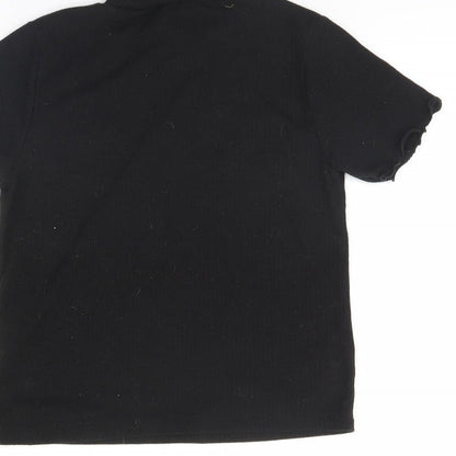 Primark Girls Black   Basic Blouse Size 12 Years