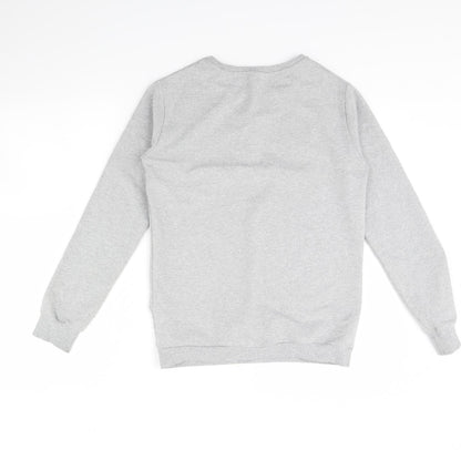 Womens UK Size S Preworn Grey Pullover Jumper