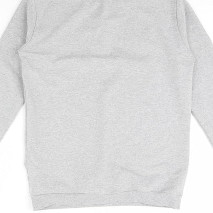 Womens UK Size S Preworn Grey Pullover Jumper