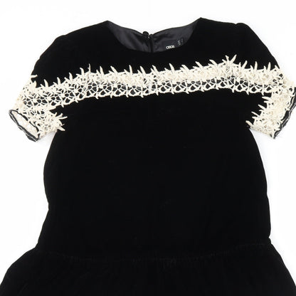 ASOS Womens Black   Fit & Flare  Size 6