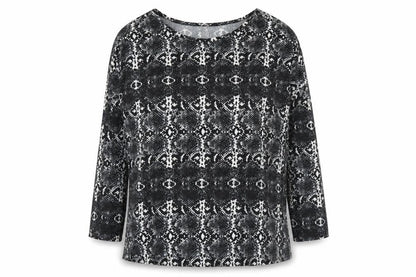 Womens UK Size 8 Stella Black Basic Blouse