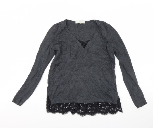 Gerry Weber Womens Grey   Pullover Jumper Size 12