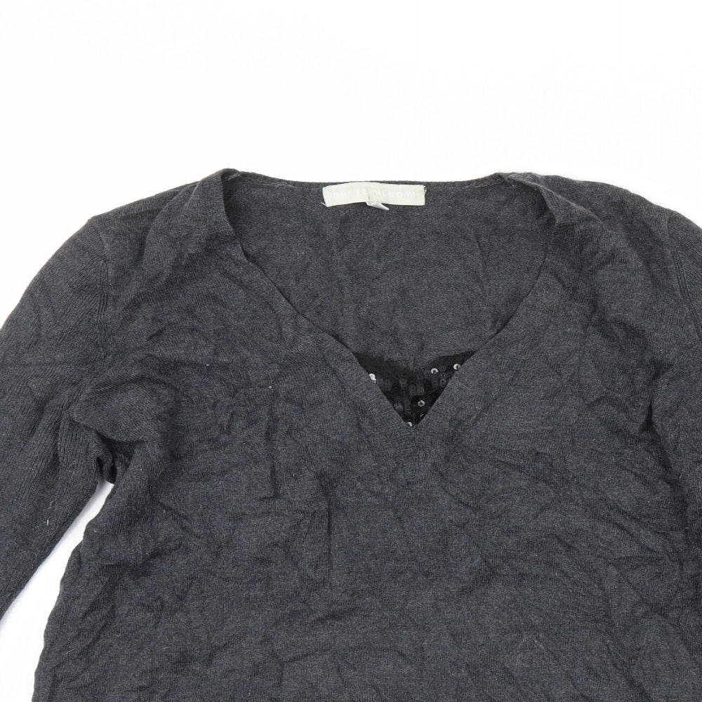 Womens UK Size 12 Gerry Weber Grey Pullover Jumper