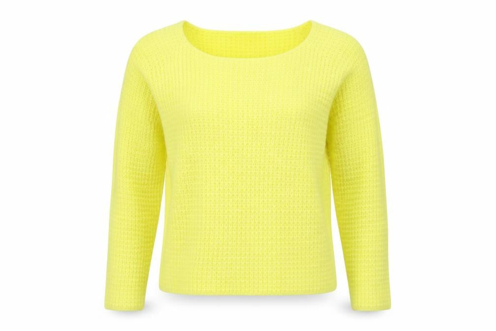 Womens UK Size XS Vera Moda Yellow Pullover Jumper