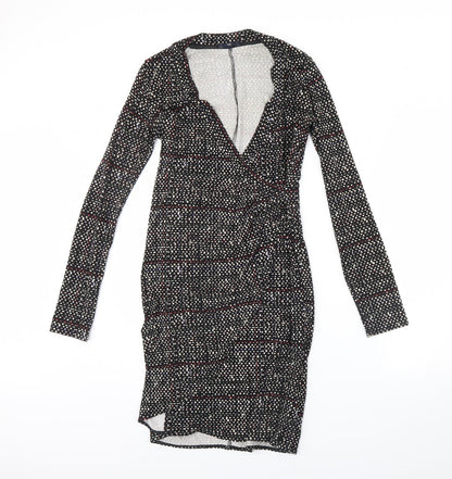 Gap Womens Black Polka Dot  Shift  Size XS