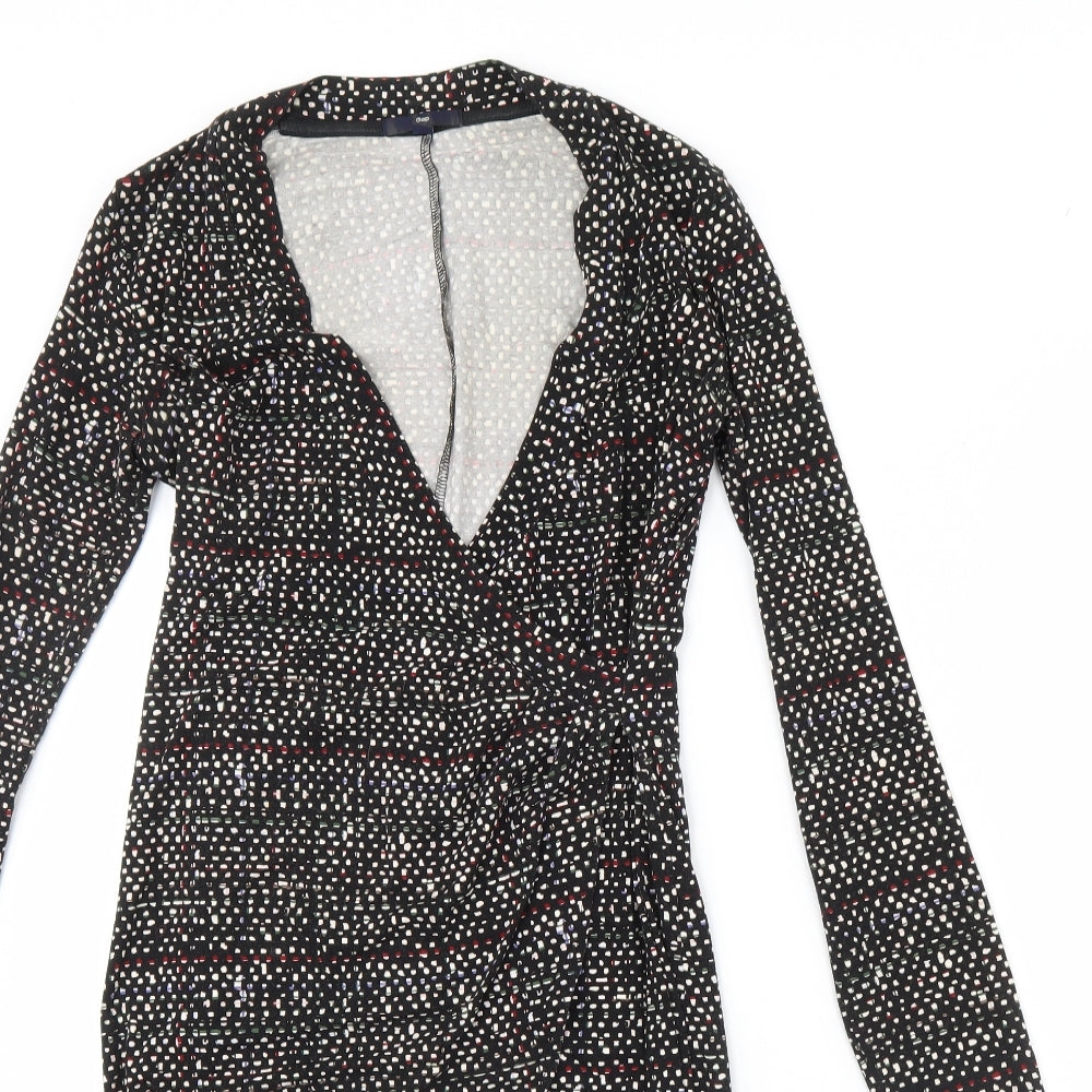 Gap Womens Black Polka Dot  Shift  Size XS